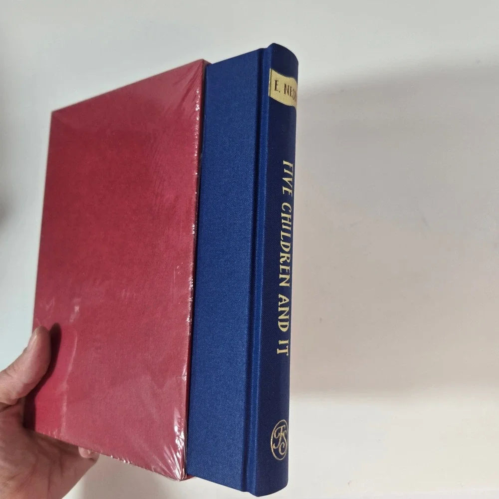 Five Children and It E Nesbit Folio Society 2017 Hardcover Book Slipcase